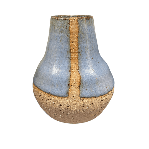 Blue City Vase