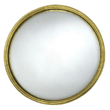 Gold Leaf Convex Mirror