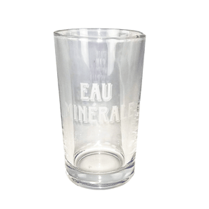 Eau Minerale Glass