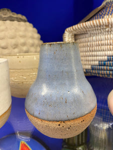 Blue City Vase