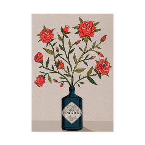 Roses & Hendricks Print A4