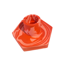 Hexagonal Marble Candleholder