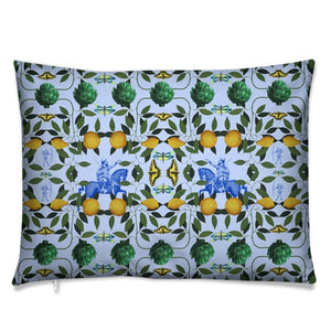 Vivienne Electra Botanicals velvet cushion
