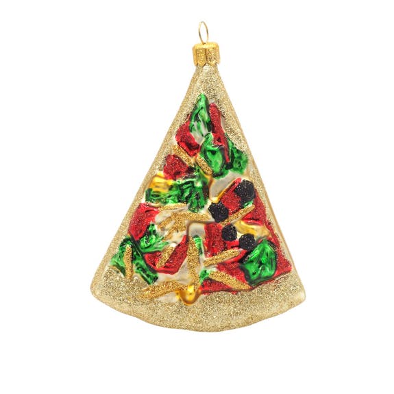 Pizza tree decoration